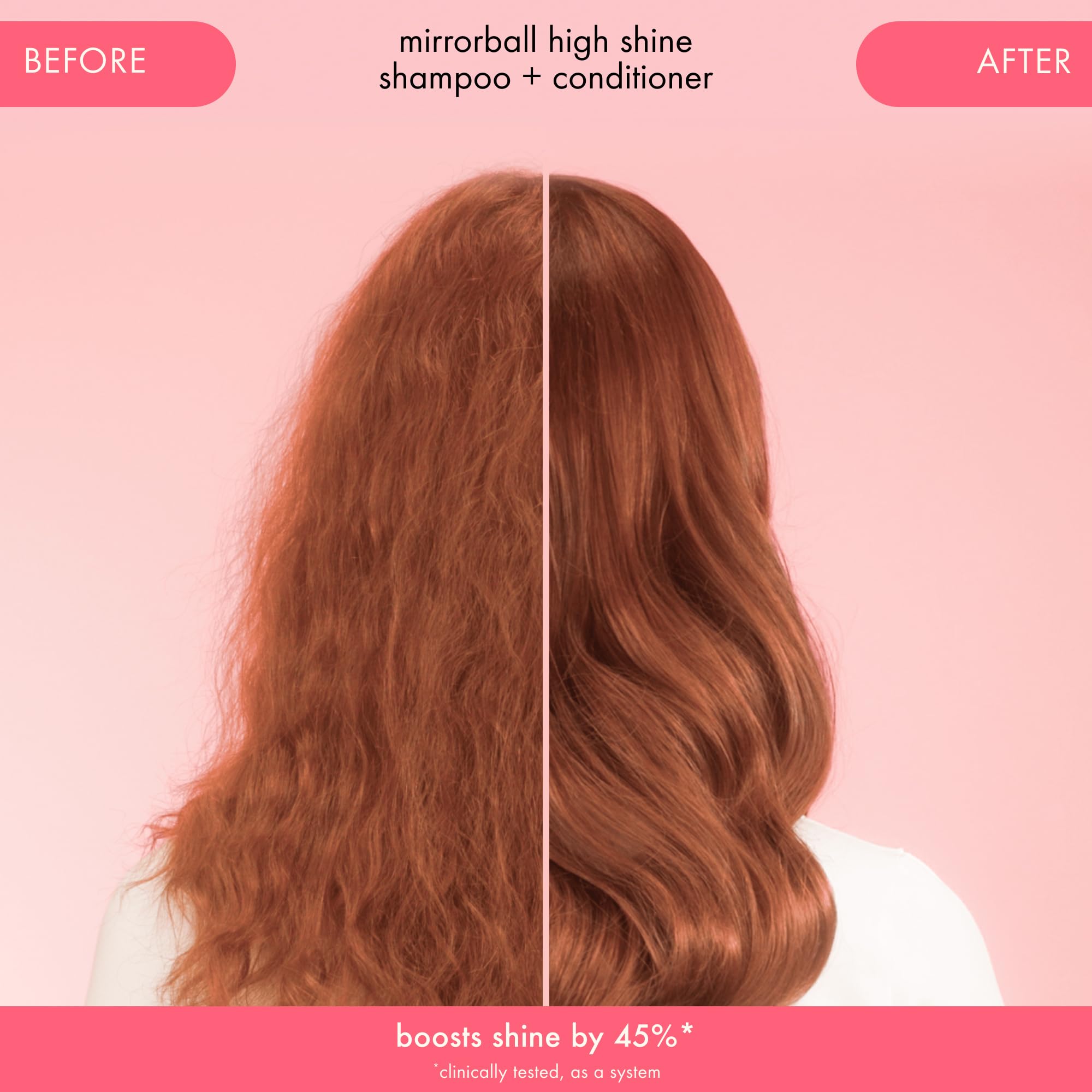 amika Mirrorball creamy conditioner texture demonstrating smoothness