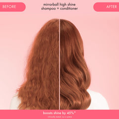 amika Mirrorball creamy conditioner texture demonstrating smoothness