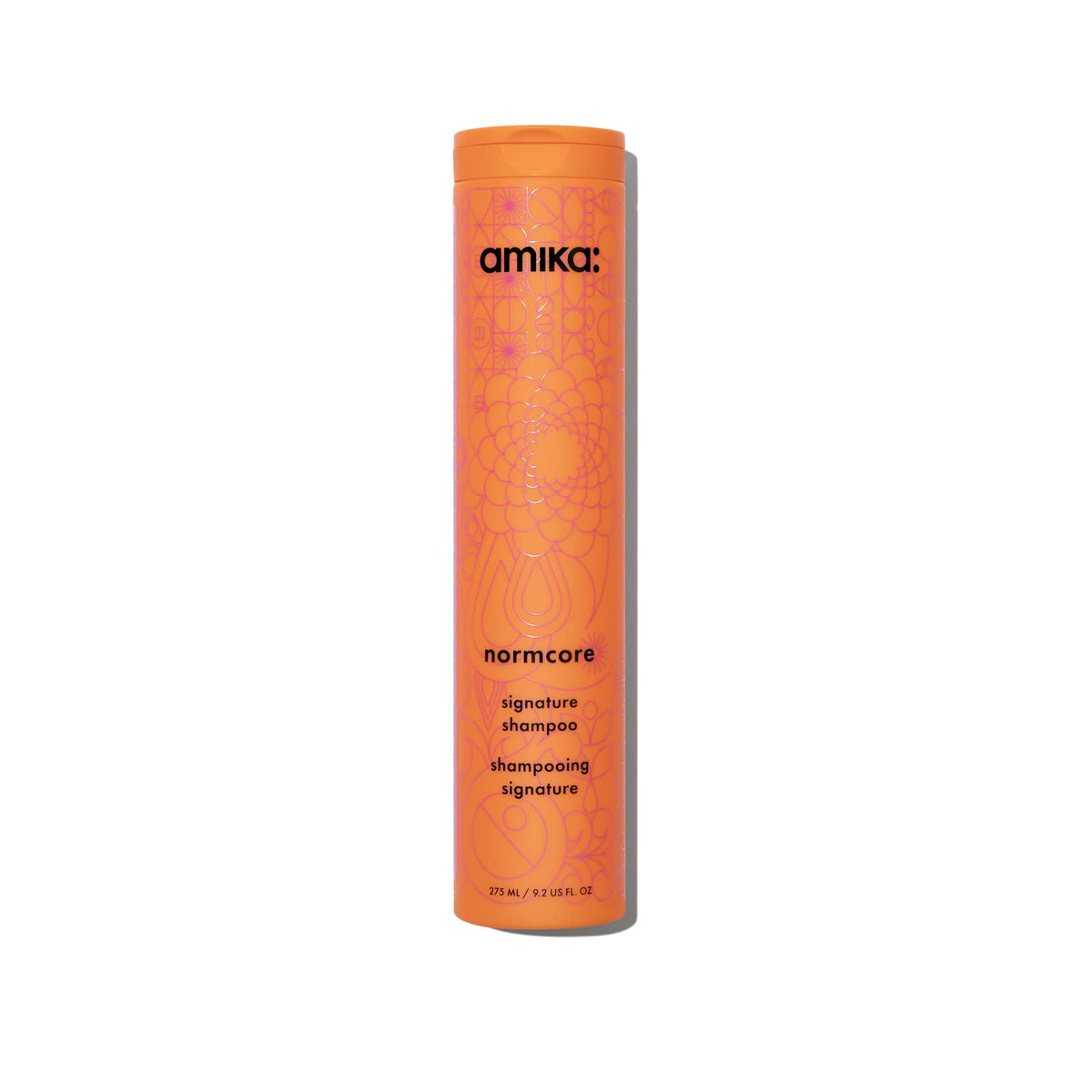 amika bottle front packaging showing product and brand for clear identification