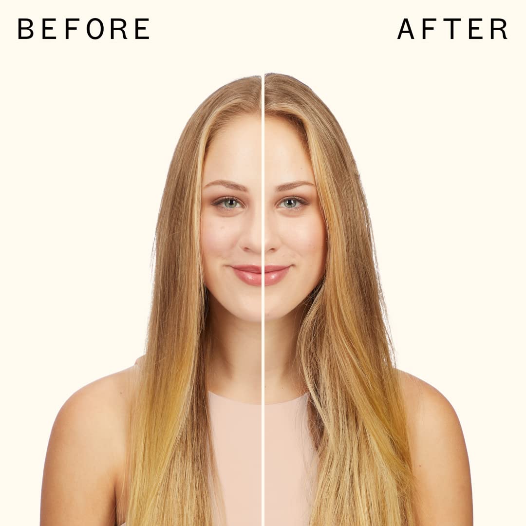 Amika un.done before and after root lift showing instant volume