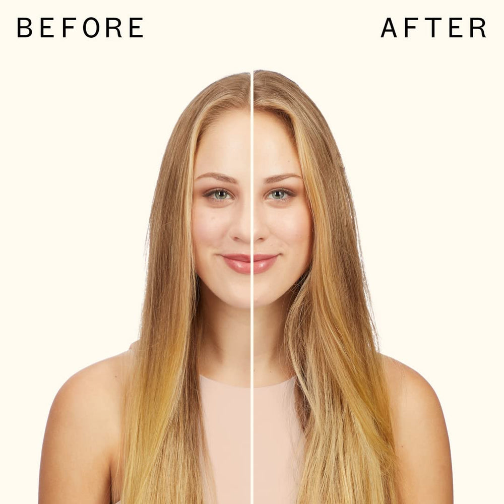 Amika un.done before and after root lift showing instant volume