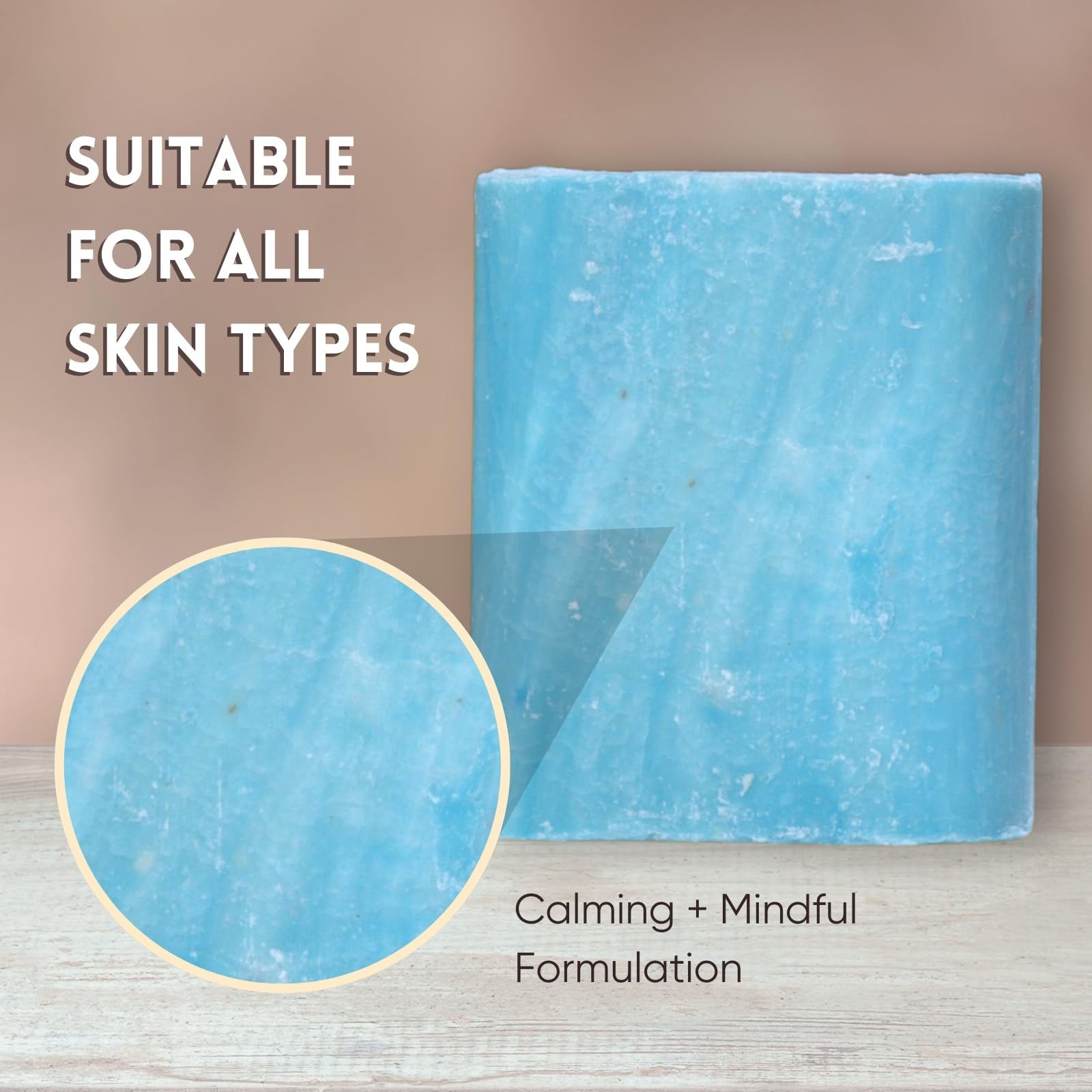 Amish Farms soap on bathroom counter in use for everyday gentle cleansing