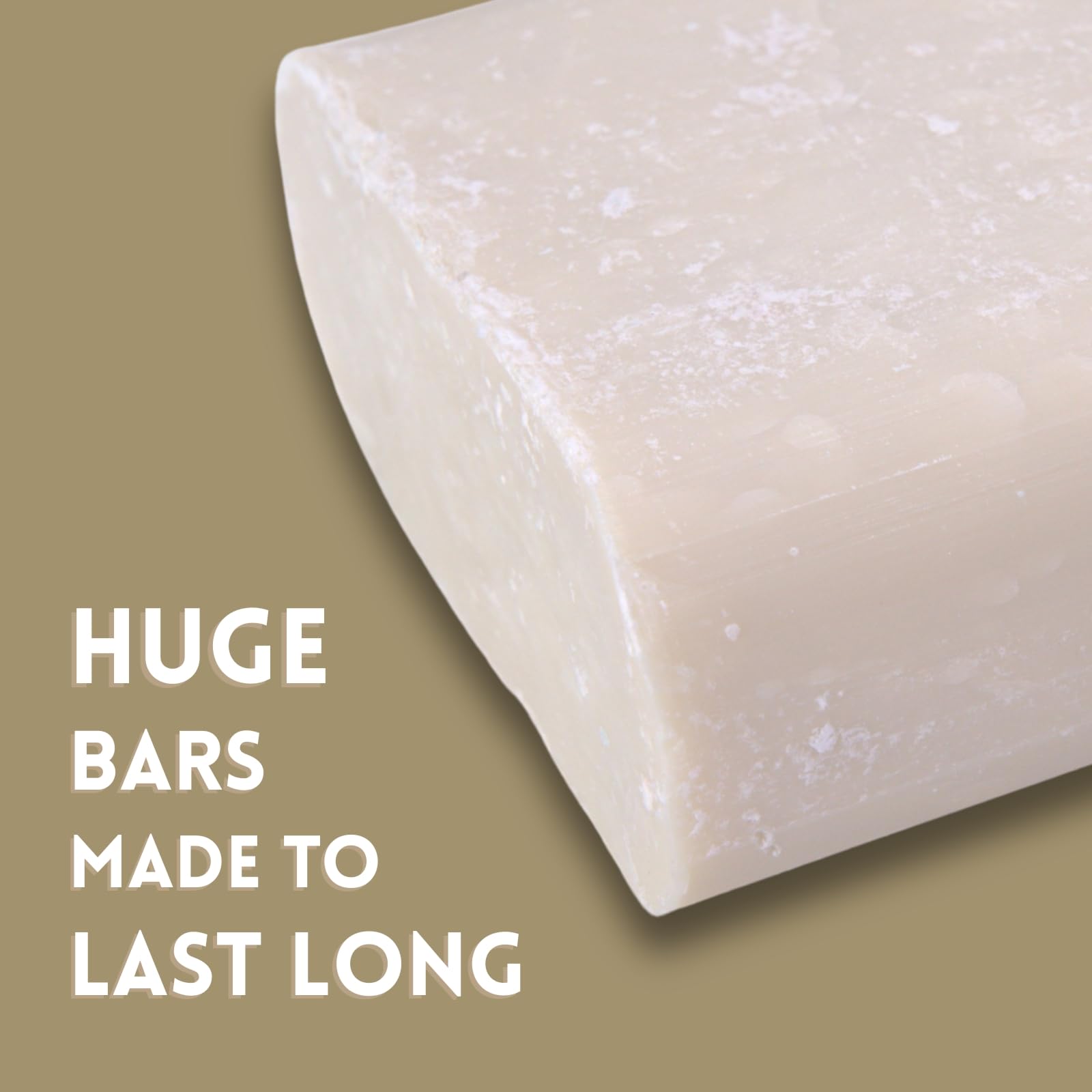 Amish Farms bar used for shaving demonstrating smooth glide and skin comfort