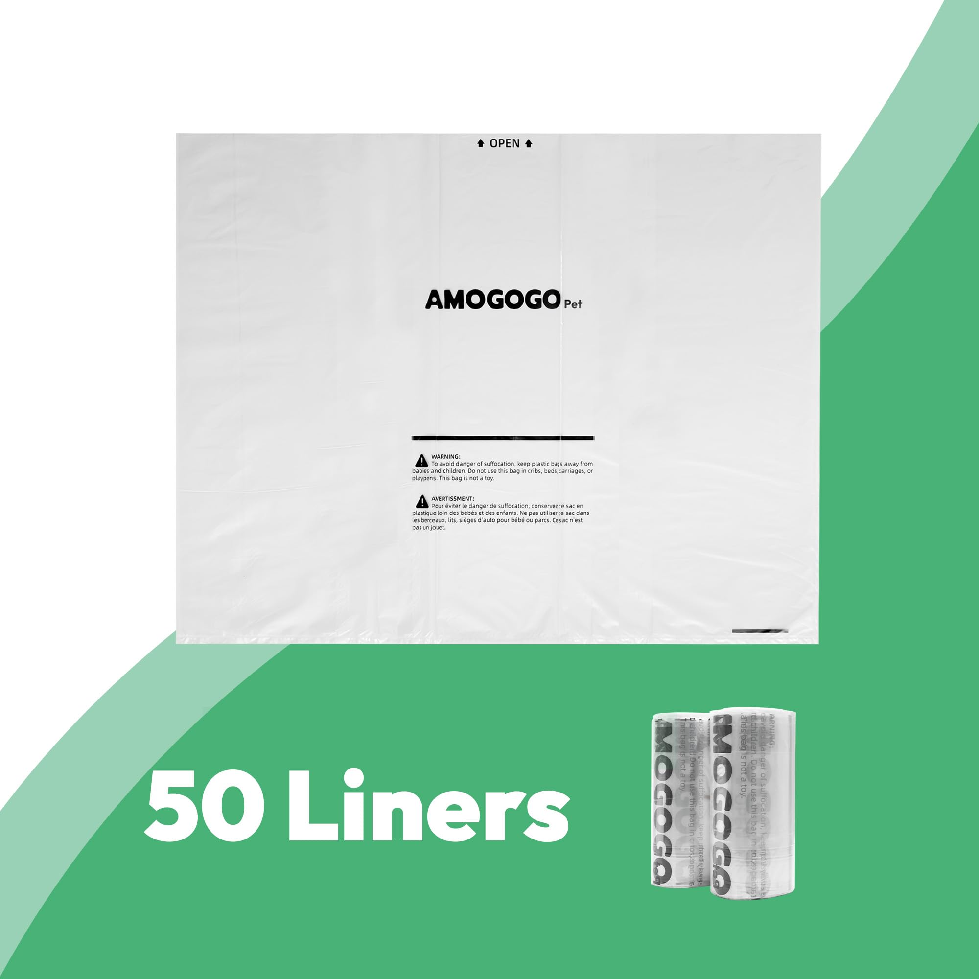 AMOGOGOPET liner installed on Litter Robot 4 demonstrating easy fold-over fit