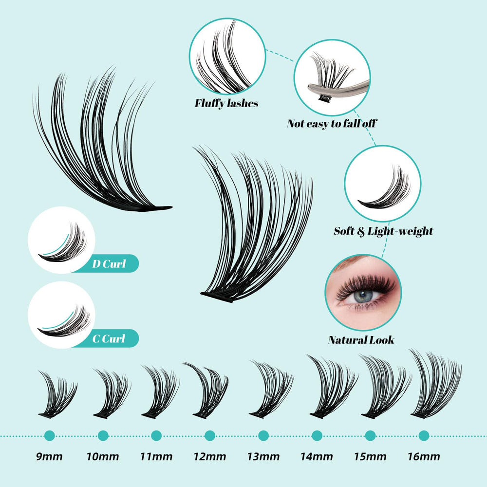 AMZGIRL LASH step-by-step application scene showing easy DIY placement