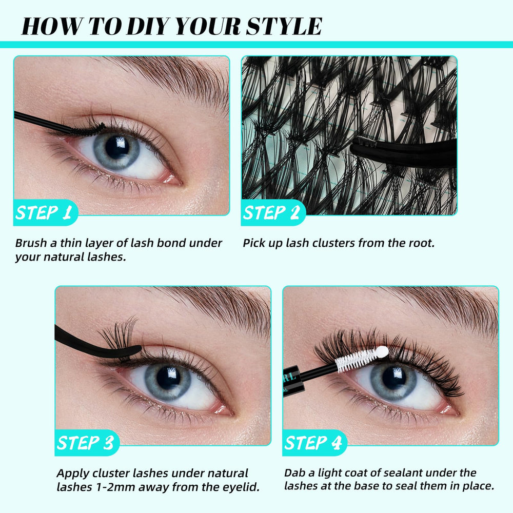 AMZGIRL LASH remover and bond close-up showing gentle adhesive system