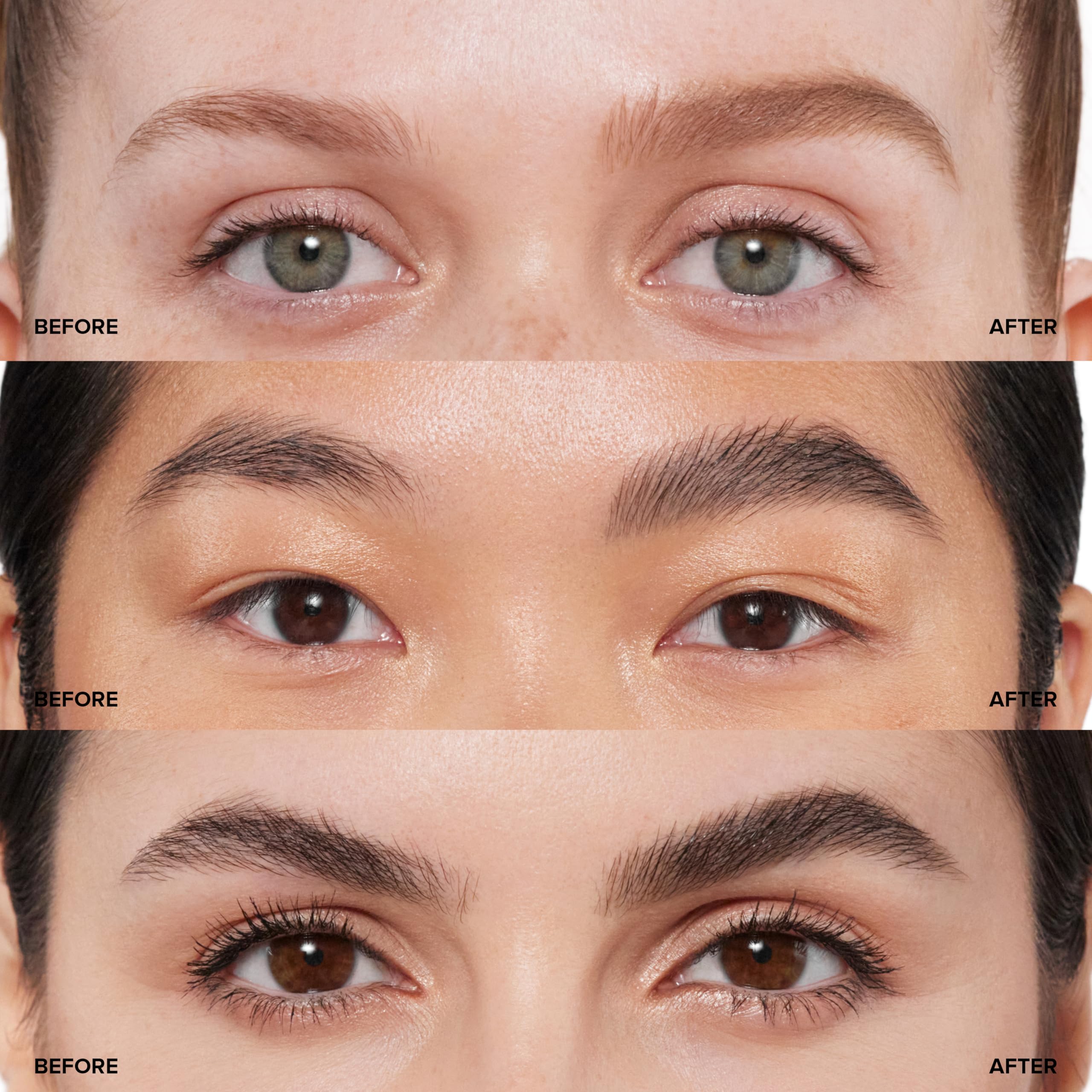 Anastasia Beverly Hills pencil applying on model for real-use shaping and filling benefit