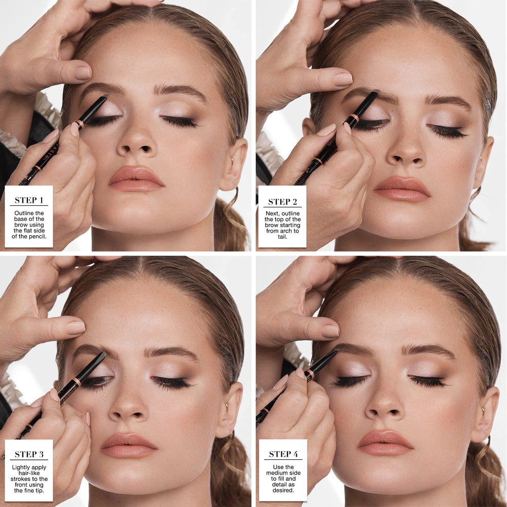Anastasia Beverly Hills Brow Definer integrated spoolie detail for seamless blending