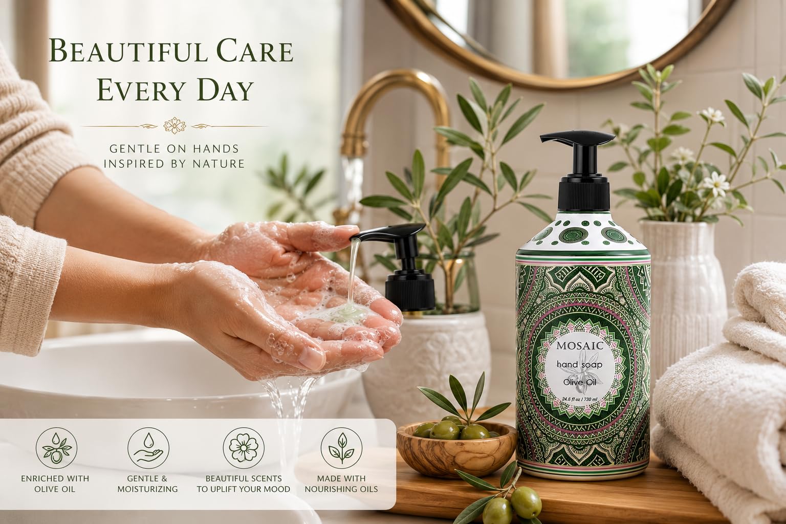 AnatoliaDaphne bottle back ingredients panel illustrating natural extracts and transparent labeling