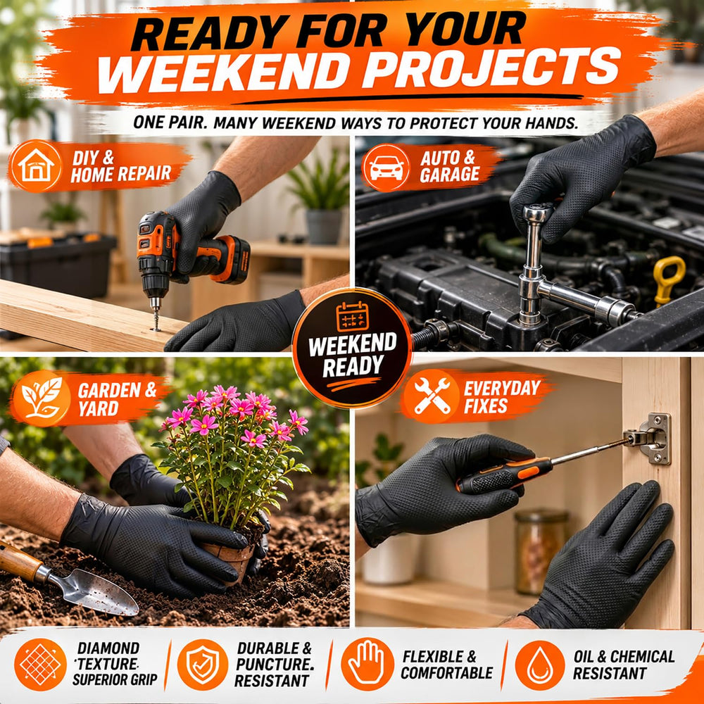 ANBOSON box on workbench illustrating pack size and storage convenience
