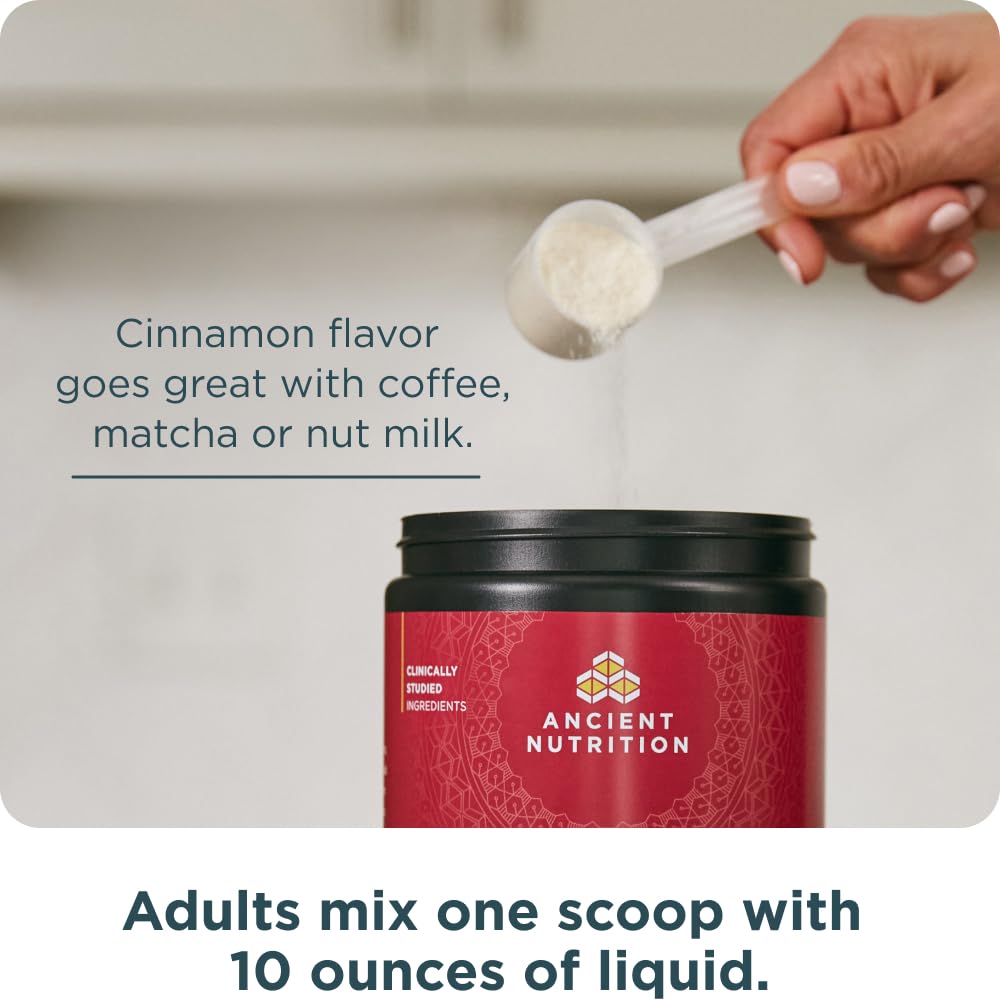 Ancient Nutrition ashwagandha and cinnamon ingredients conveying botanical support