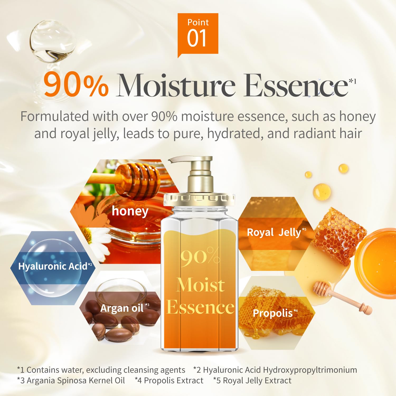 & Honey lifestyle bathroom scene showing duo in use for a calming routine benefit