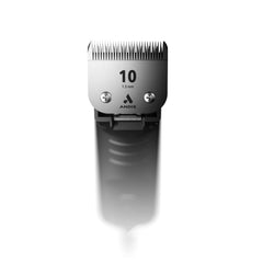 Andis UltraEdge detachable blade close-up highlighting easy removal and cleaning benefit