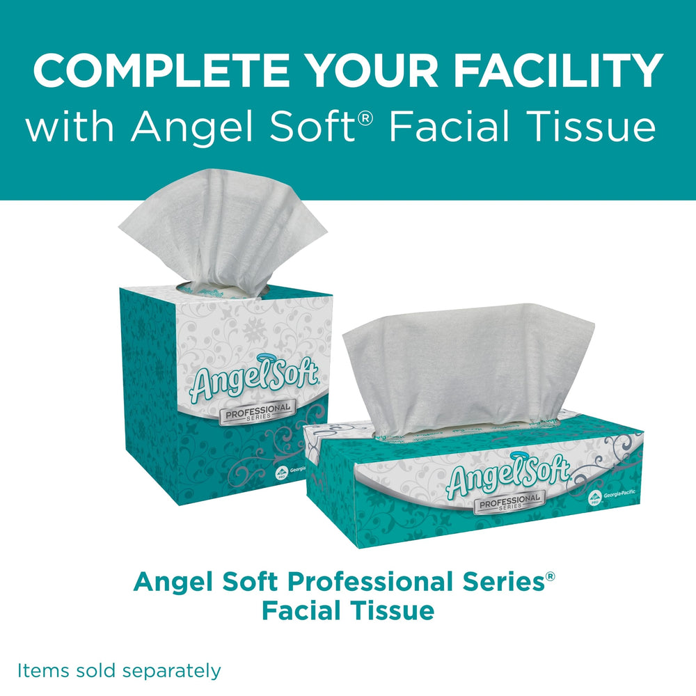 Angel Soft Professional SFI and recycled fiber labels supporting sustainable sourcing