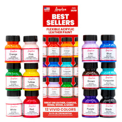 Lifestyle photo of Angelus-painted sneakers demonstrating vibrant color and wearability