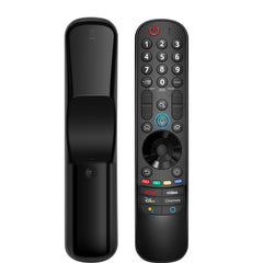 Angrox front view showing full remote and ergonomic shape, easy control
