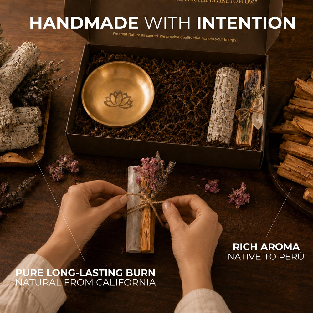 Anima ritual scene with kit in use creating focused, calming atmosphere