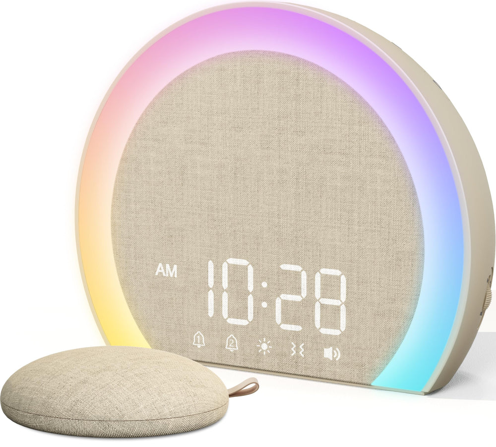 ANJANK front display showing large RGB time and clear digits for easy reading