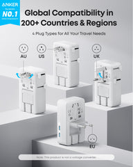 Anker Nano close-up of folded, retractable pins for safe travel