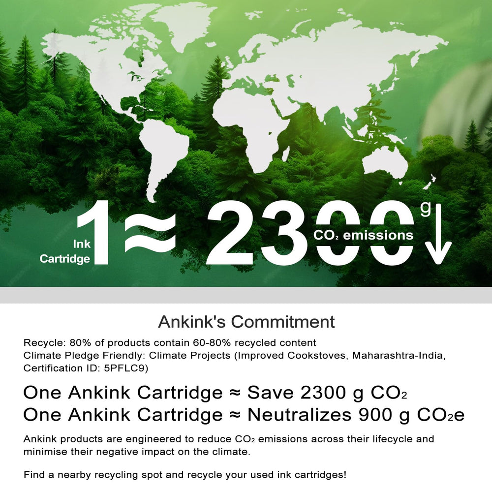 Ankink side label close-up displaying compatibility list and clear model information