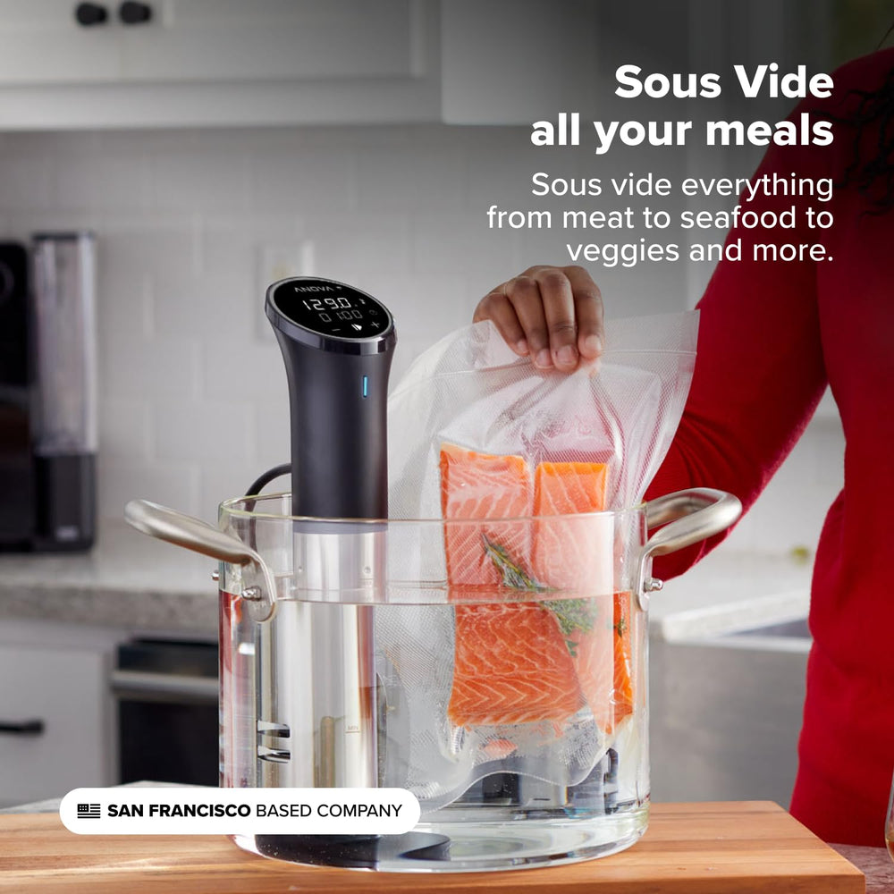 Anova Culinary stainless skirt in dishwasher conveying effortless cleanup and hygiene