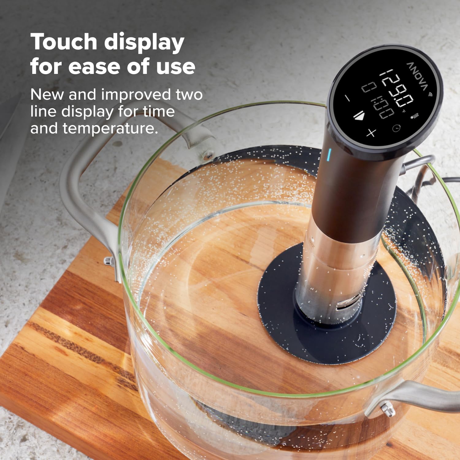 Anova Culinary retail packaging box illustrating what's included and unboxing readiness