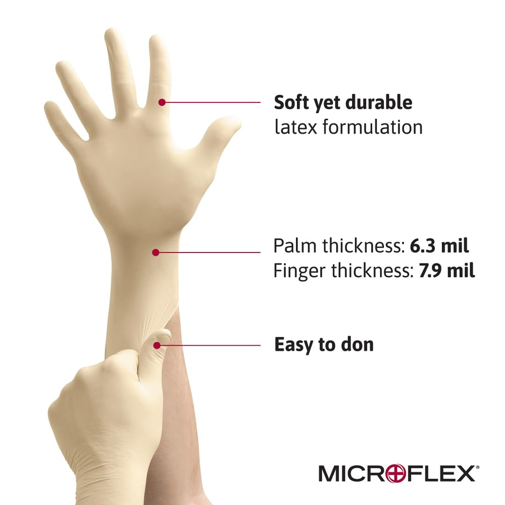 Ansell textured fingertips close-up showing increased grip on oily parts