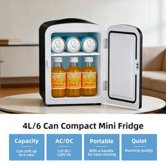 Antarctic Star open interior with removable shelf showing flexible storage for cans and skincare