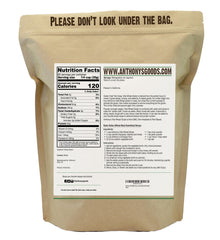 Anthony's powder close-up texture showing fine gluten granules for consistent mixing
