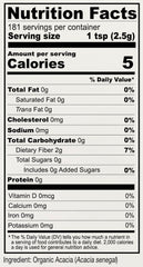 Anthony's powder on a measuring spoon for precise dosing benefit