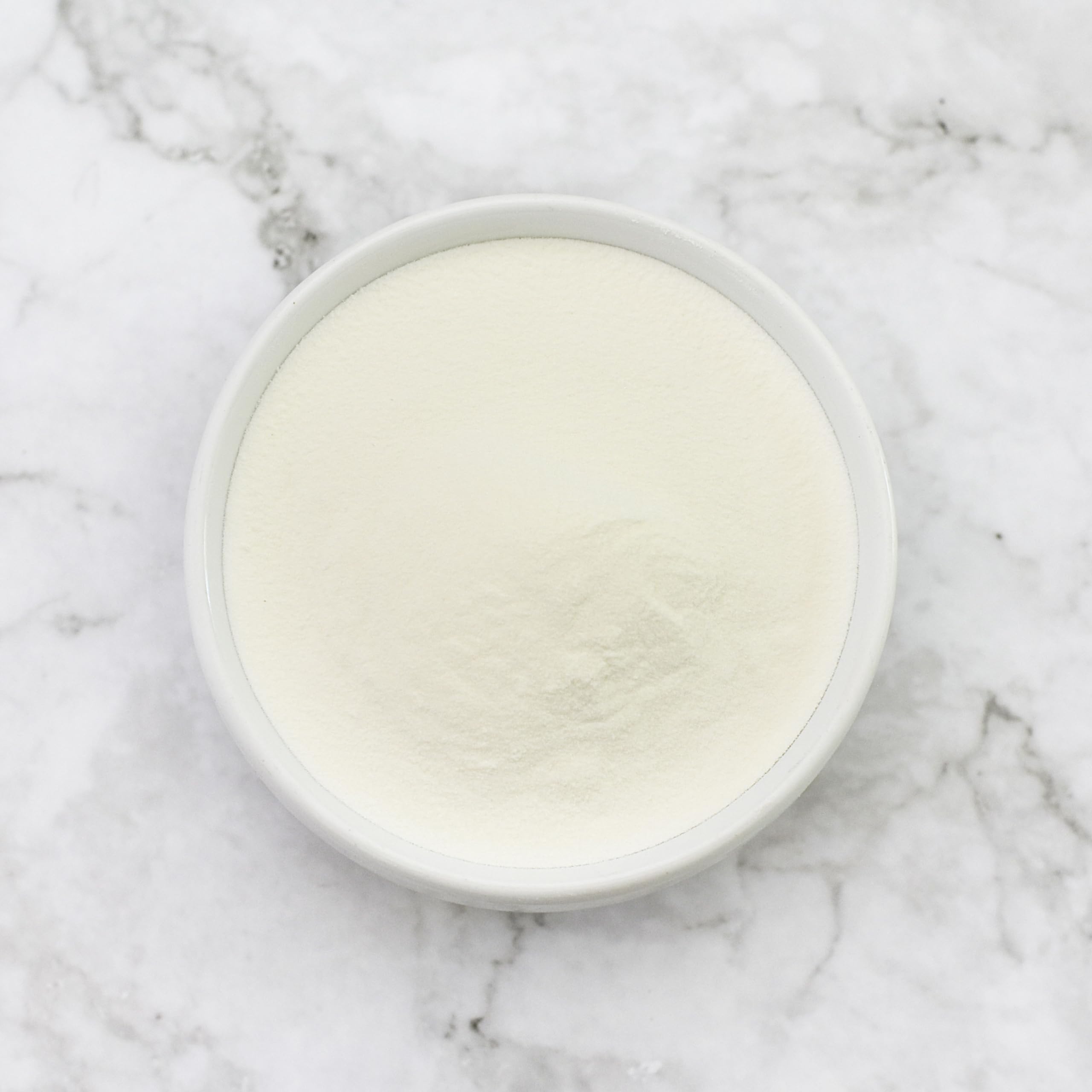 Rehydrated Anthony's butter powder spread on toast demonstrating buttery flavor restoration