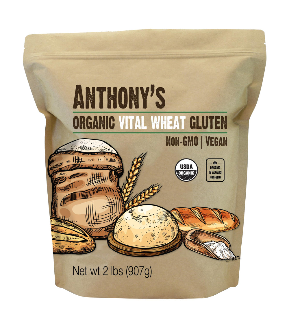 Anthony's front packaging showing 2 lb pouch and clear labeling for shelf benefit