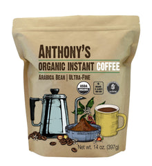 Anthony's jar front 14oz showing label and certifications for quick recognition and trust