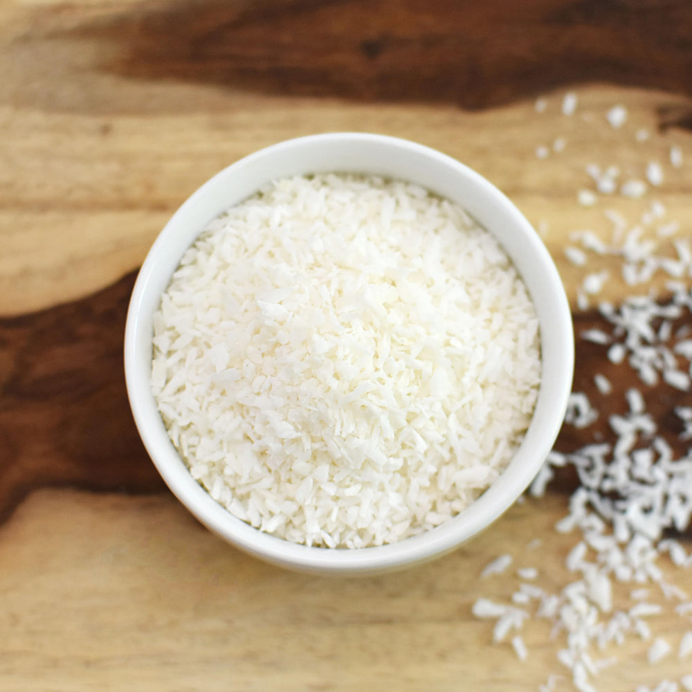 Anthony's shredded coconut toasted on dessert for crunchy golden topping