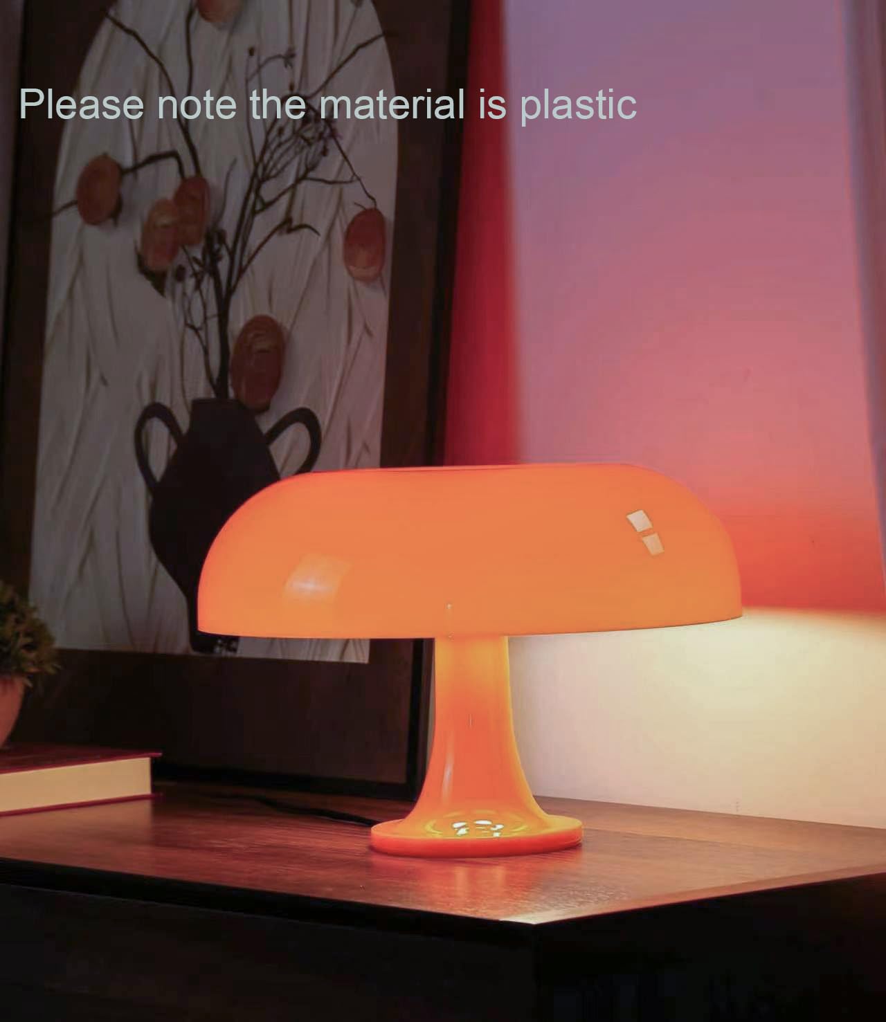 Anykonio lamp base and plug detail highlighting easy plug-powered setup and reliability