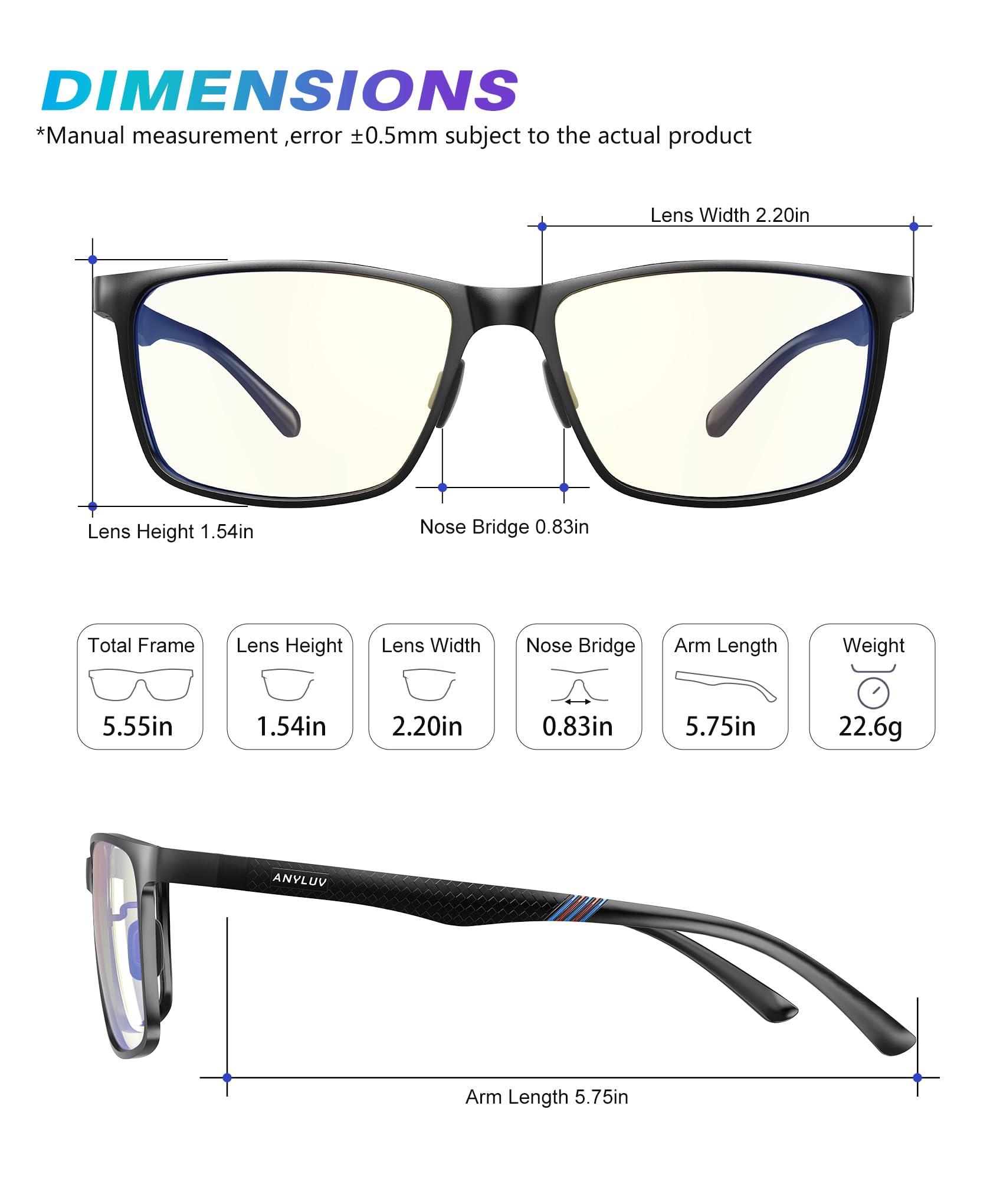 ANYLUV side profile on male model, comfortable everyday fit benefit