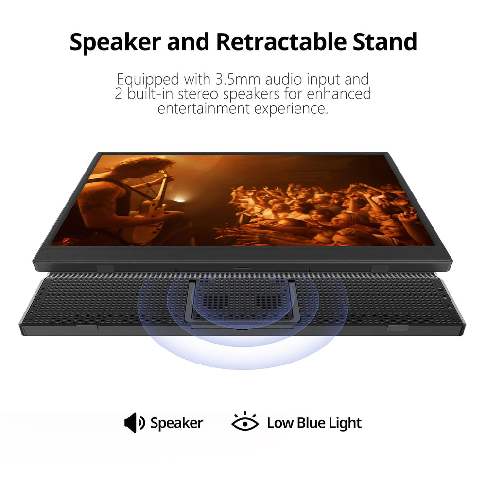 Anyuse connected to gaming console showing smooth gameplay and stereo sound