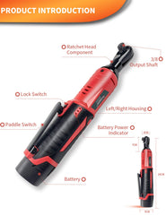 AOBEN two 2000mAh batteries and charger displayed for continuous work readiness