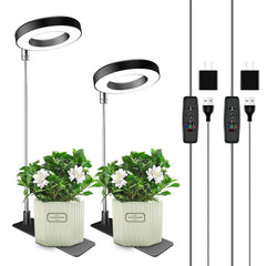 Aokrean front view with base showing compact, adjustable lamp benefits