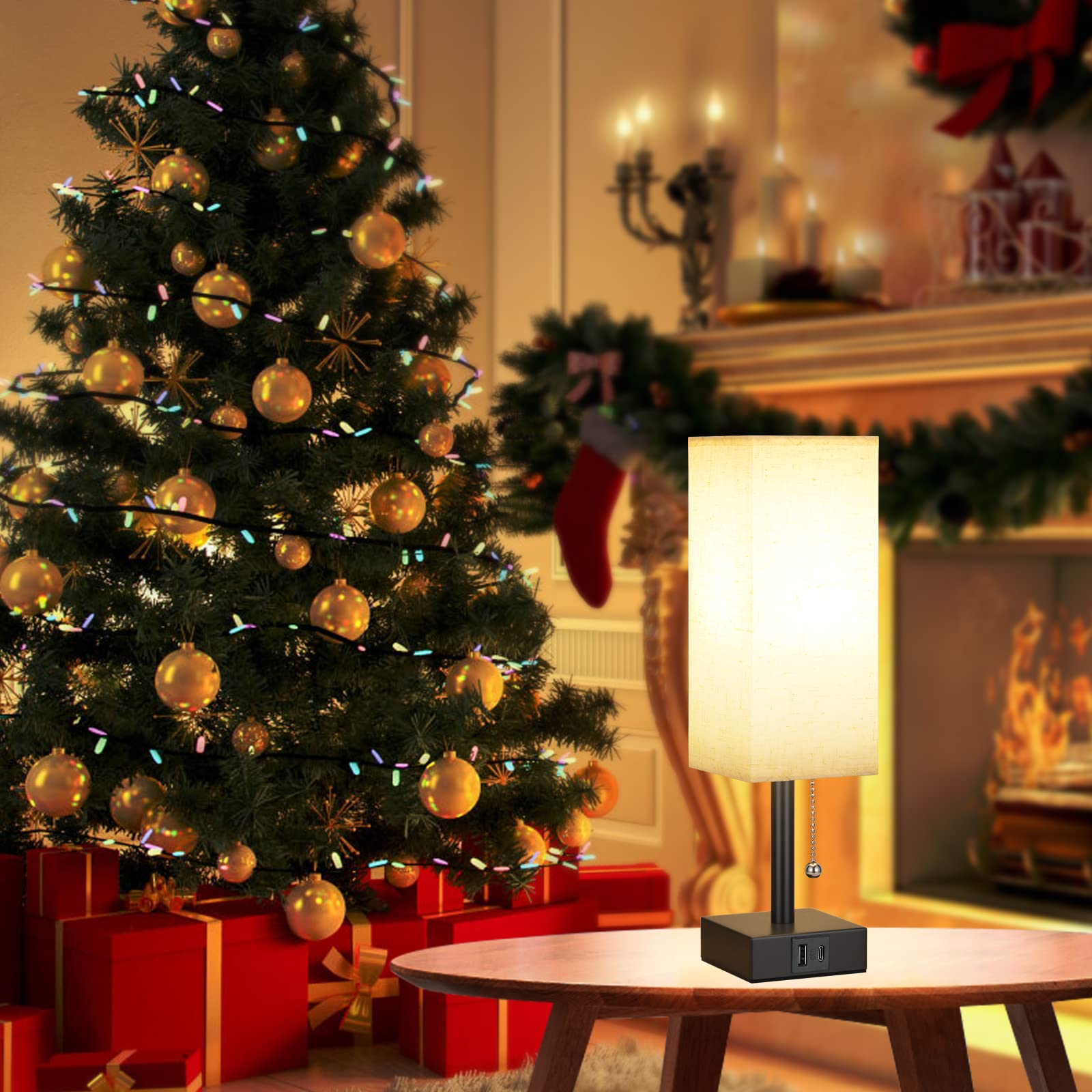 aooshine lamp in bedroom lifestyle scene enhancing decor and function