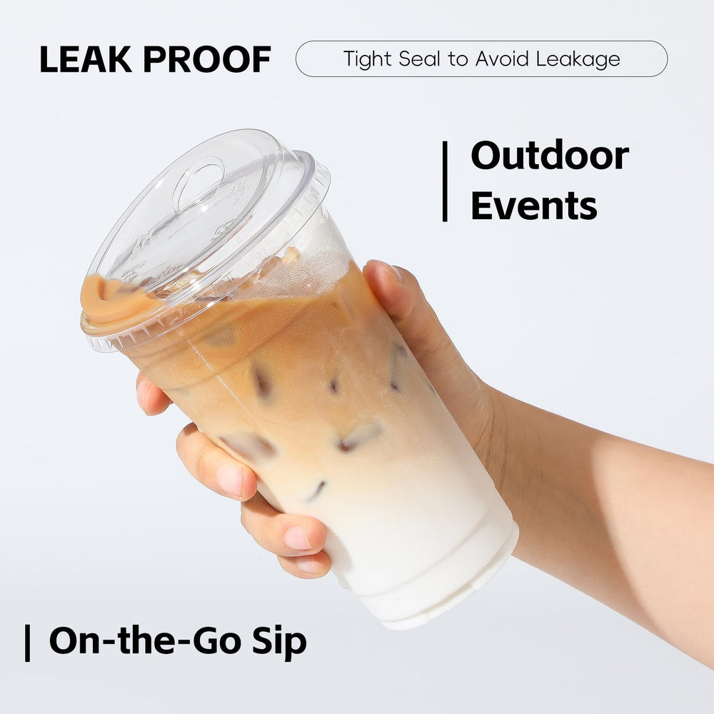 AOZITA bubble tea in cup displaying visible layers and boba appeal