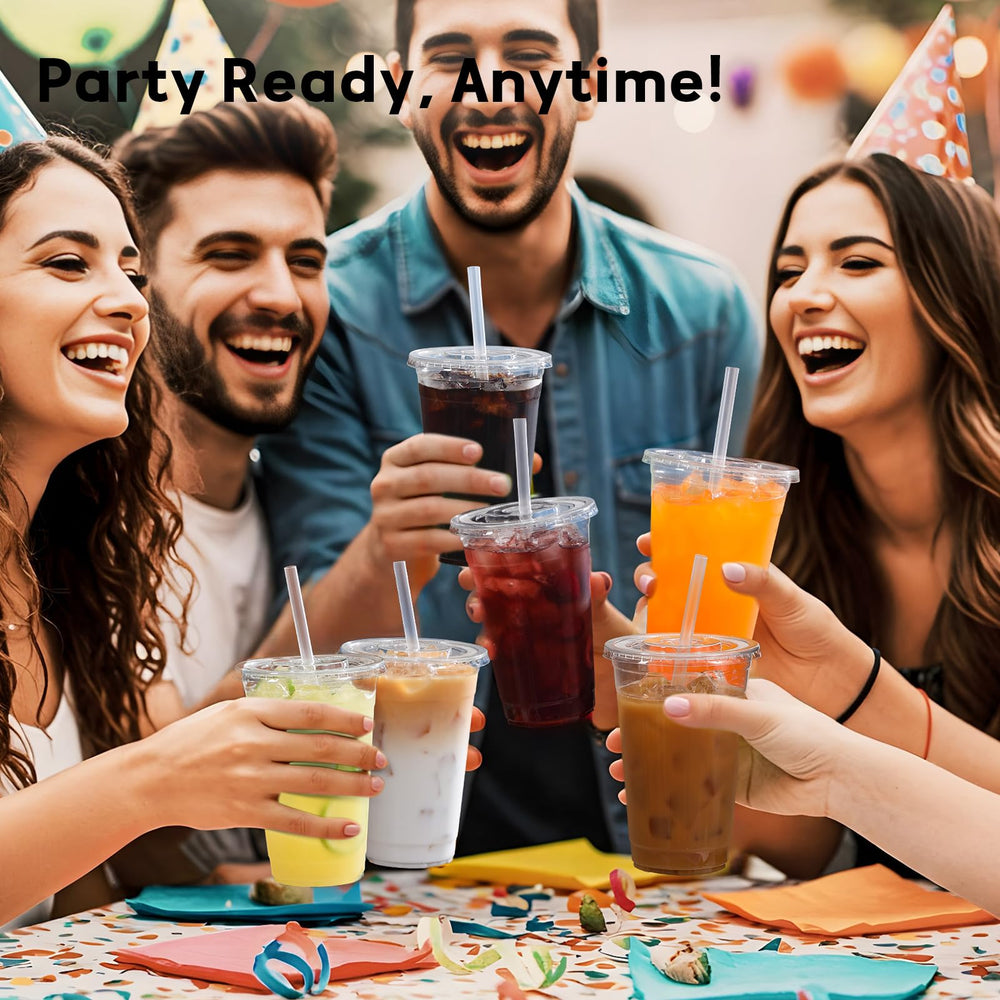 AOZITA party table with multiple cups showing convenient event service benefit