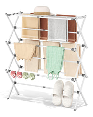 APEXCHASER front view assembled showing full drying capacity and organization benefit