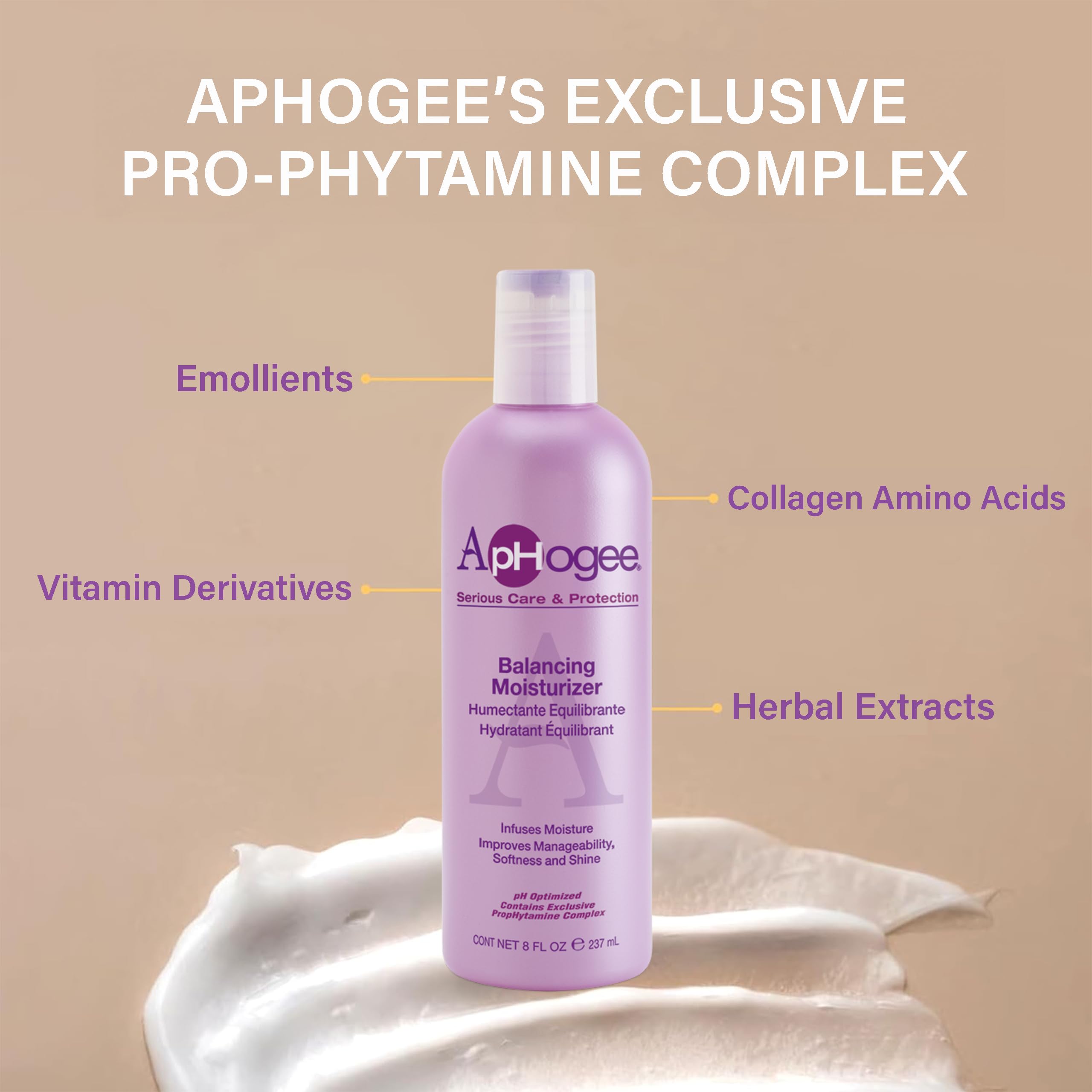 Aphogee products in salon setting illustrating professional-style home treatment