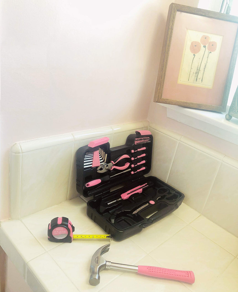 Apollo product label with pink ribbon showing support and gifting appeal