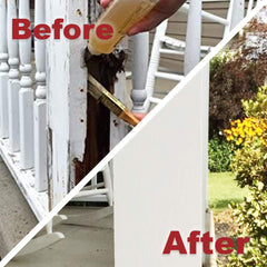 PC Products used on window sill to restore rotten wood and strengthen frame
