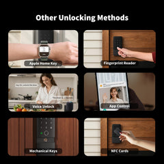 aqara touchscreen keypad image showing backlit codes for quick entry