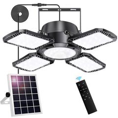 Aqonsie front pendant light showing lamp shape and wide-area brightness benefit