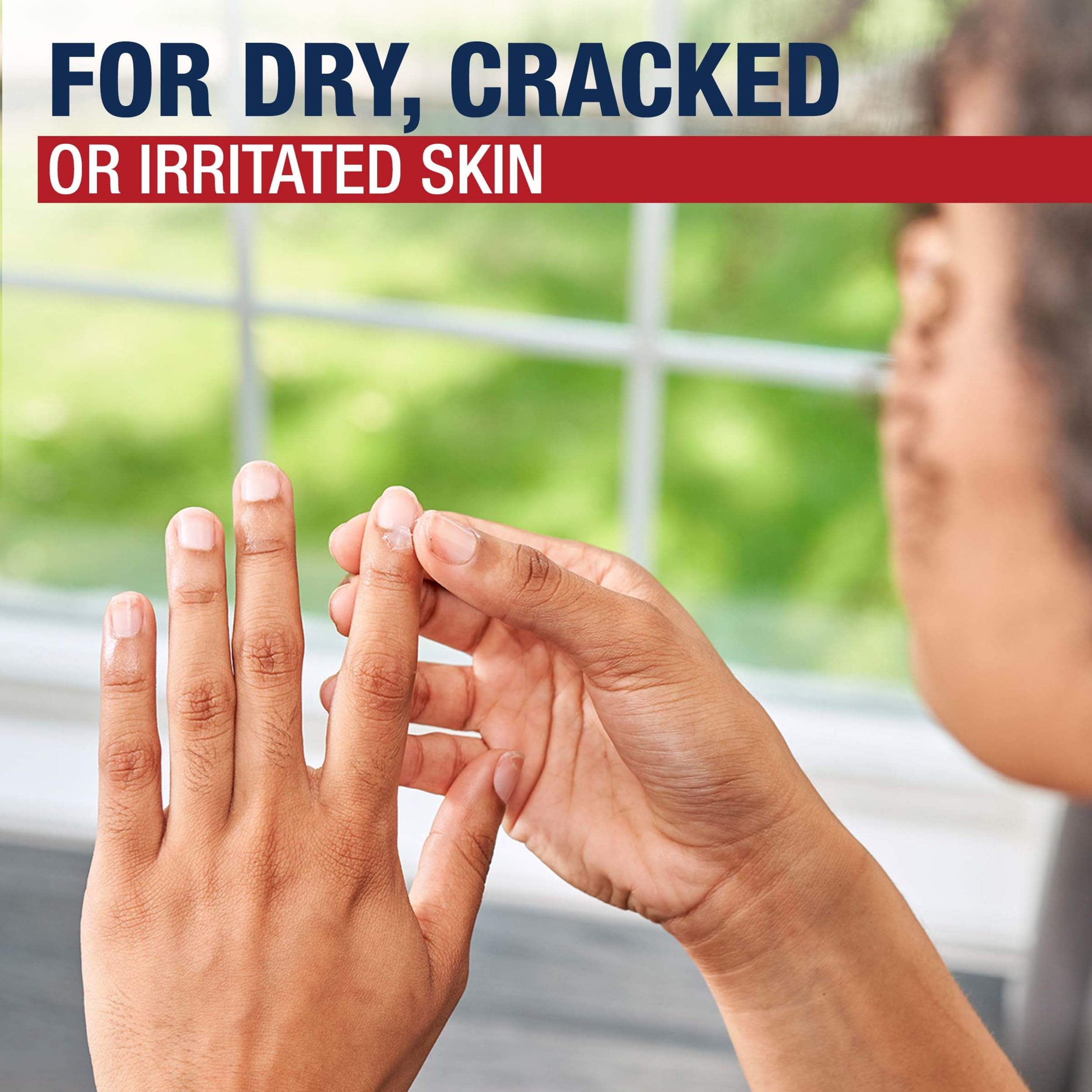 Aquaphor used on heels to soften and repair cracked skin