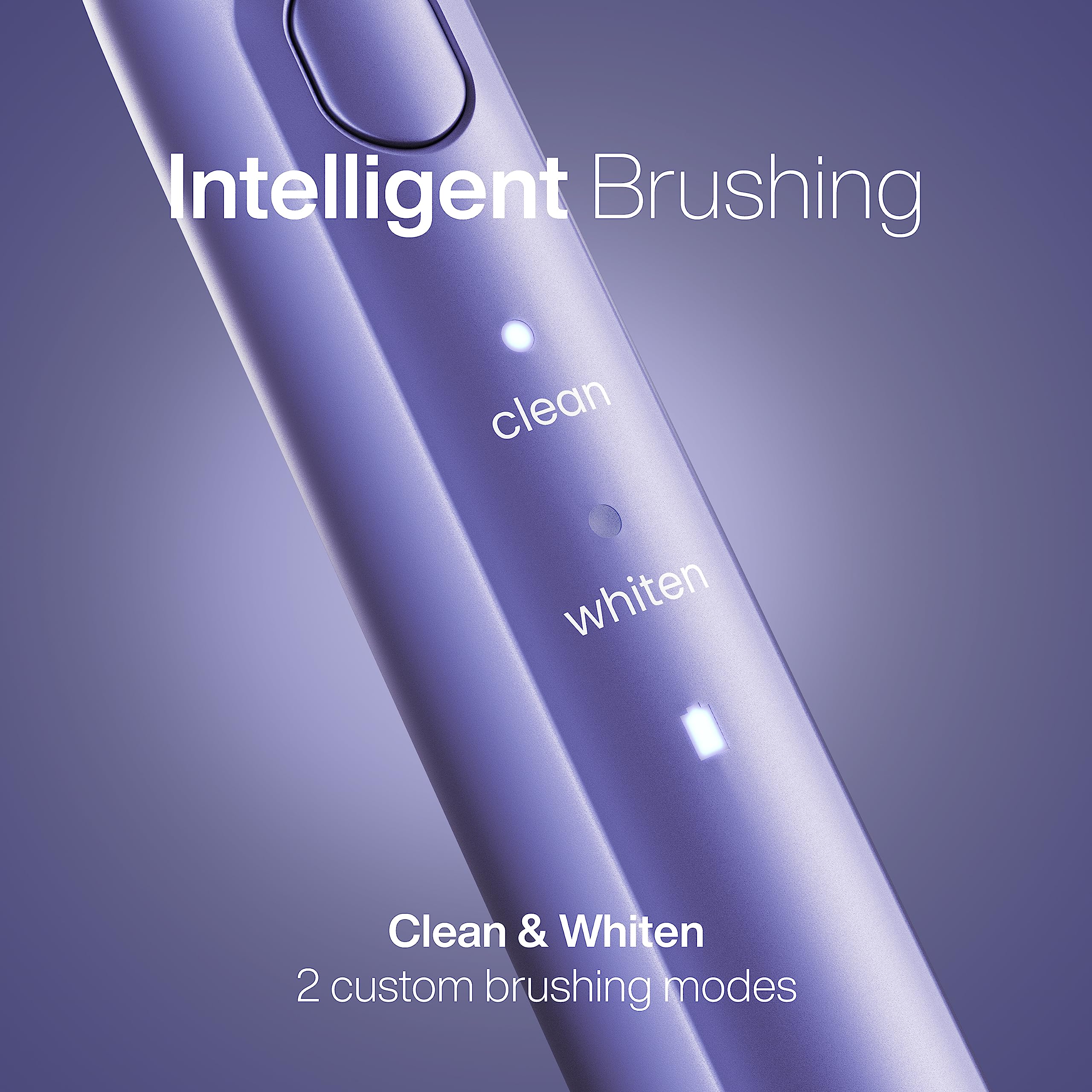 Aquasonic Icon brush head close-up showing bristles for gentle effective clean
